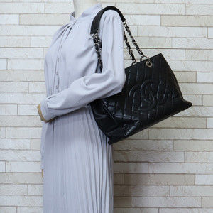 Chanel GST Caviar Black Bag